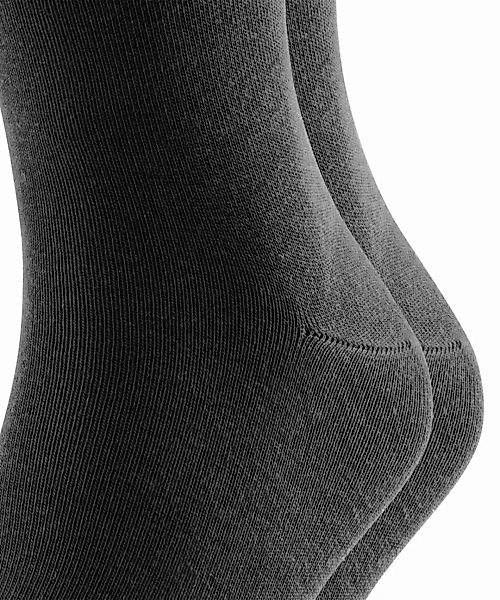Falke Happy Socken 2 Paar Schwarz - Größe 39-42 günstig online kaufen