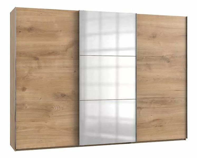 Schwebetürenschrank 3trg mit 1 Spiegel LEVEL36 A von WIMEX Braun günstig online kaufen