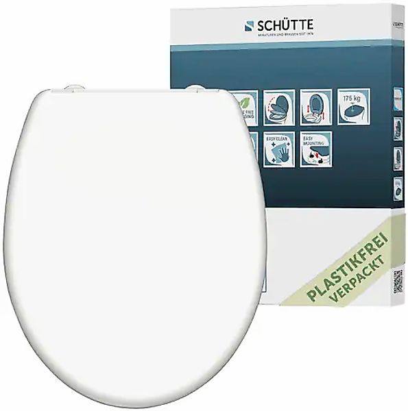Schütte WC-Sitz mit Absenkautomatik und Schnellverschlusstechnik günstig online kaufen