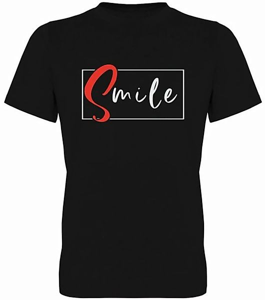 G-graphics T-Shirt Smile Herren T-Shirt, mit Frontprint, mit Spruch / State günstig online kaufen