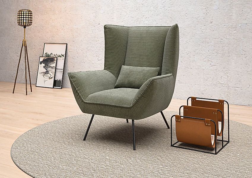 Home affaire Sessel "Kilrea Relaxsessel, Ohrensessel" Extra hohe Rückenlehn günstig online kaufen