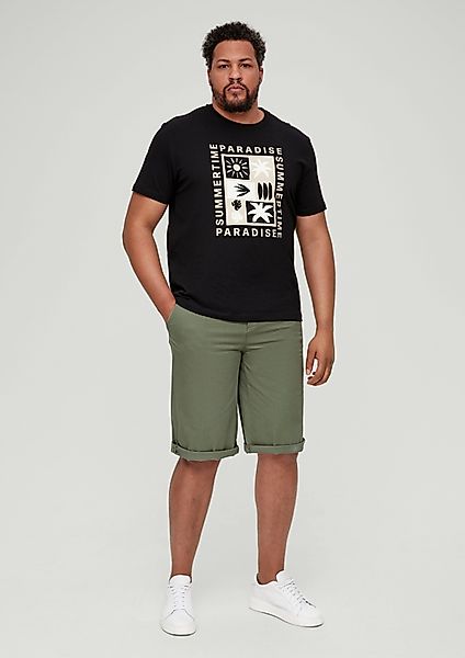 s.Oliver Bermudas Relaxed: Bermuda aus Baumwollstretch günstig online kaufen