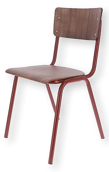 jankurtz Stuhl Zero, stapelbar, Rubinrot / günstig online kaufen