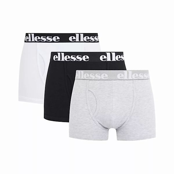 ellesse Herren Boxer Shorts HALI, 3er Pack - Fashion Trunks, Logo, Cotton S günstig online kaufen