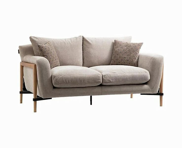 JVmoebel 2-Sitzer Wohnzimmer Zweisitzer Sofa 2 Sitzer Stoff Sofas Modern De günstig online kaufen