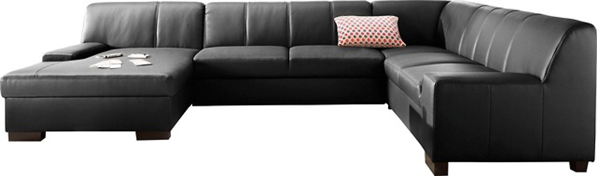 DOMO collection Wohnlandschaft »Norma, mit Kunstleder- oder Lederbezug, vie günstig online kaufen