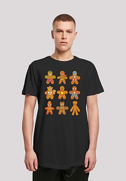 F4NT4STIC T-Shirt "Marvel Universe Christmas Lebkuchen Avengers" Print günstig online kaufen