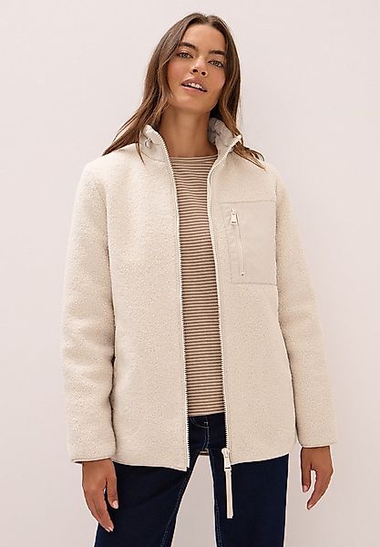 CECIL Fellimitatjacke mit Reißverschluss-Detail günstig online kaufen