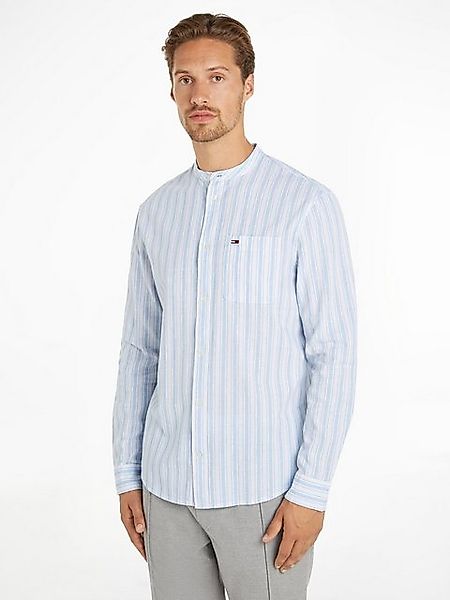 Tommy Jeans Langarmhemd TJM MAO STRIPE günstig online kaufen