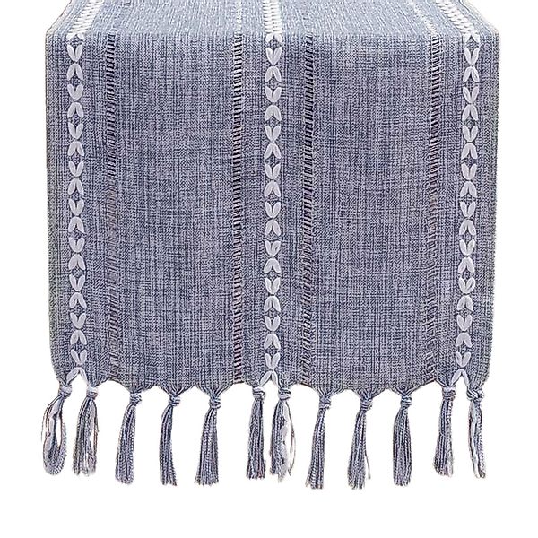 Blusmart Tischläufer Klassische Tischfahne im nordischen Stil (Tischdecke m günstig online kaufen