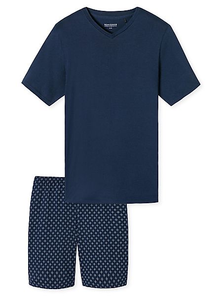 Schiesser Pyjama Schlafanzug kurz - Casual günstig online kaufen