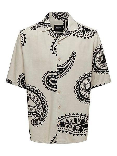 ONLY & SONS Kurzarmhemd Sommer mit Resort-Kragen ONSAUSTIN RLX SS PAISLEY A günstig online kaufen