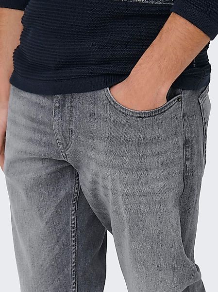 ONLY & SONS Straight-Jeans "ONSWEFT REGULAR WB 0021 TAI DNM NOOS" im 4-Pock günstig online kaufen
