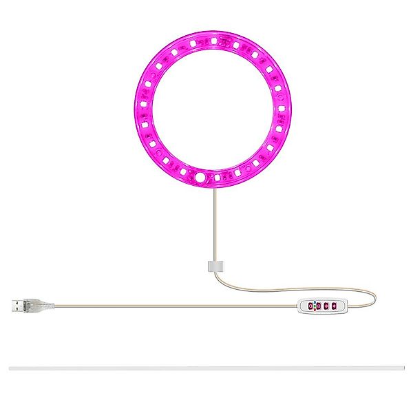 Qualra Pflanzenlampe LED Pflanzenlampe 1/2/3/4 Ring günstig online kaufen