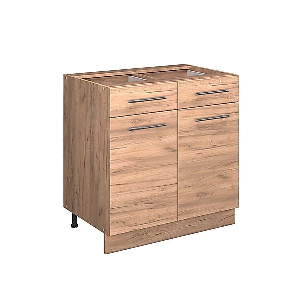 Vicco Unterschrank Fame-Line, Goldkraft Eiche/Goldkraft Eiche, günstig online kaufen