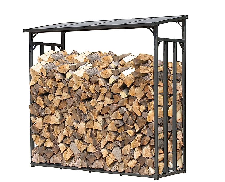 Quick Star Kaminholzregal Kaminholzregal 143x70x145 cm 1,4 m³, BxTxH:143x70 günstig online kaufen