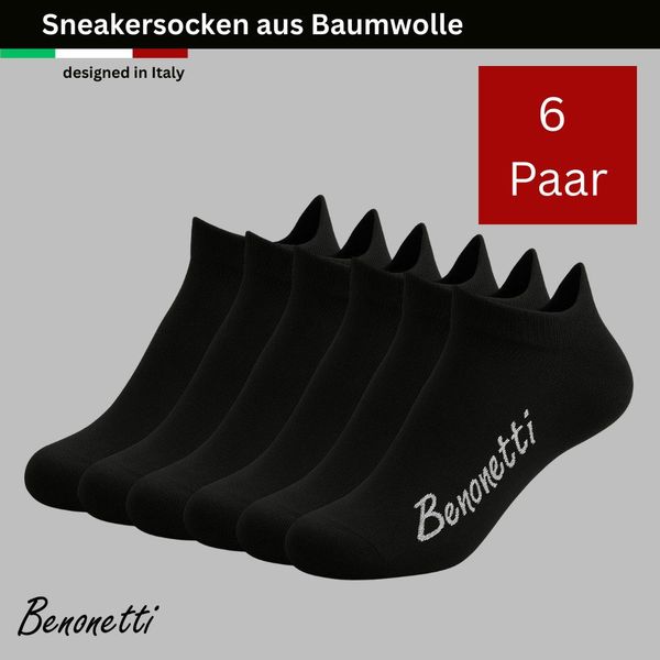 Benonetti Sneakersocken Kurzsocken - kurze Socken günstig online kaufen