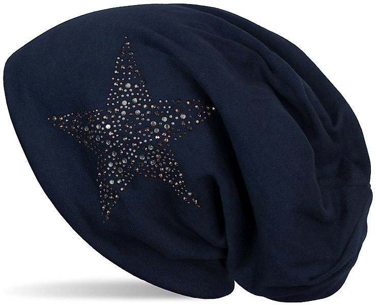 styleBREAKER Beanie Beanie Mütze mit Strass günstig online kaufen