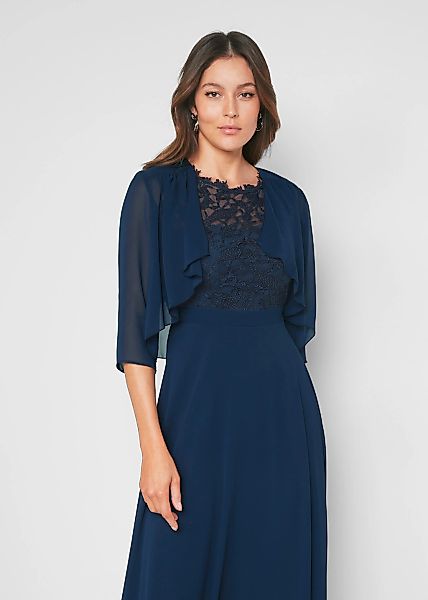 bonprix Boleroblazer für festliche Anlässe und Hochzeiten, 3/4-Ärmel, wasse günstig online kaufen