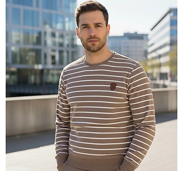 naketano Sweater Herren Meidericher in Farbe Dünschiss Kotze Melange günstig online kaufen