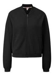 QS Sweatjacke Sweatshirt Sweatshirt im Blousonstyle günstig online kaufen