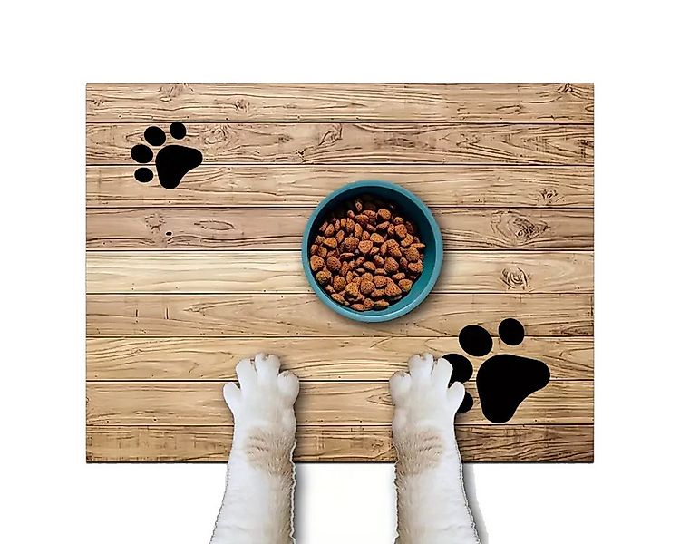 Sporty Napfunterlage Napfunterlage Hund Katze Unterlage für Näpfe Futtermat günstig online kaufen