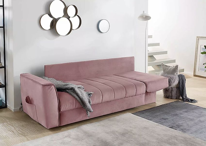 Jockenhöfer Gruppe Schlafsofa "Rick", Platzsparendes Sofa mit Gästebettfunk günstig online kaufen