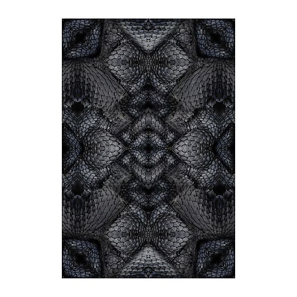 Moooi Carpets - Dwarf Rhino Teppich - schwarz/LxB 300x200cm günstig online kaufen