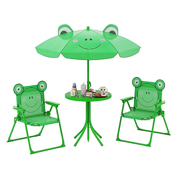 KOMFOTTEU Garten-Kindersitzgruppe, mit 2 Klappstühle & günstig online kaufen