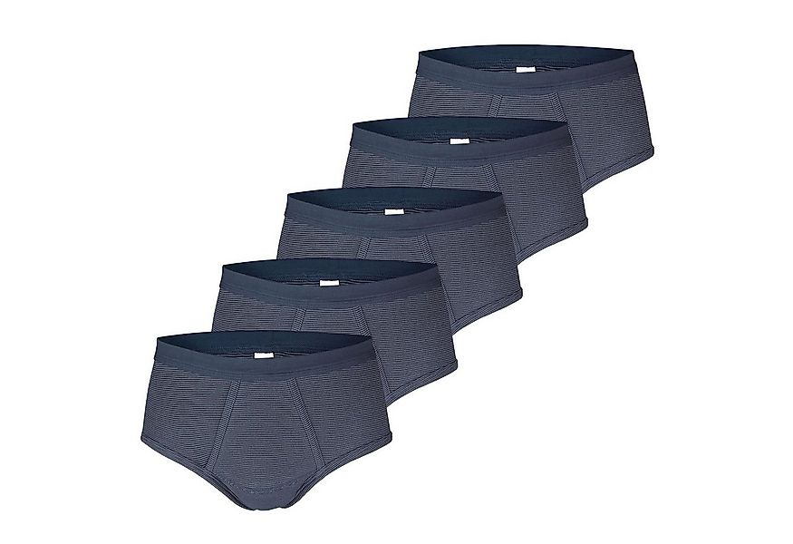 ESGE - Die Wäsche-Macher Slip Feinripp Ringel (5-St) Herren Slips mit Eingr günstig online kaufen