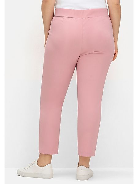 Sheego Schlupfhose "Große Größen", mit dekorativem Bund günstig online kaufen