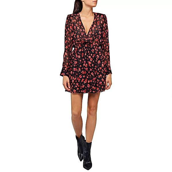Replay W9614 Kurzes Kleid M Black / Red / Rose / Cyclamen günstig online kaufen