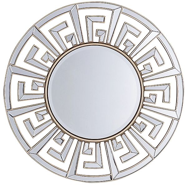 Beliani Dekospiegel FLERS Gold 3x70x70 günstig online kaufen