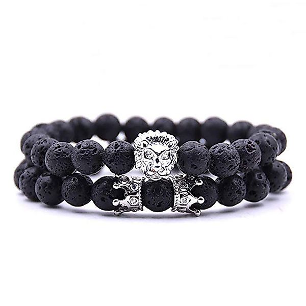 The Beauty House Armband Lavastein Naturstein günstig online kaufen