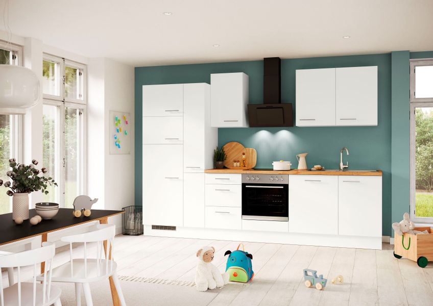 IMPULS KÜCHEN Küchenzeile "Valencia", Ausrichtung wählbar, günstig online kaufen