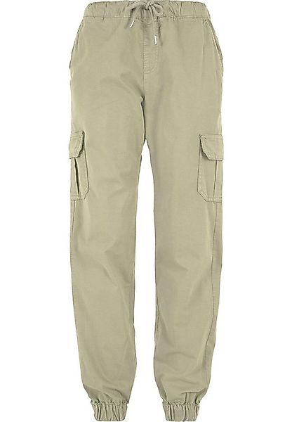URBAN CLASSICS Cargohose Urban Classics Damen Ladies High Waist Cargo Joggi günstig online kaufen