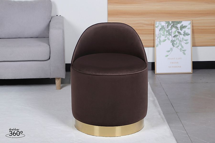 Kayoom Sessel Drehhocker Viktor 125,Drehhocker in günstig online kaufen