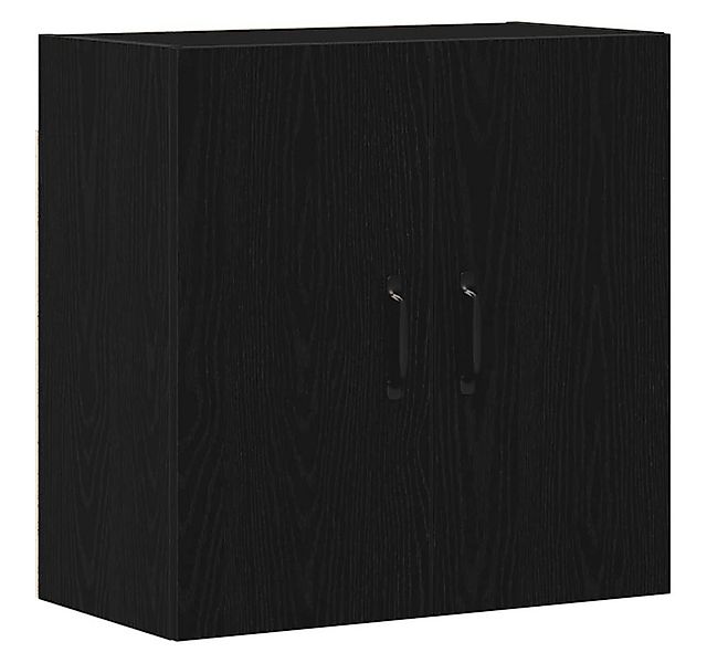 vidaXL Fächerschrank Wandschrank Schwarze Eiche 60 x 31 x 60 cm Holzwerksto günstig online kaufen