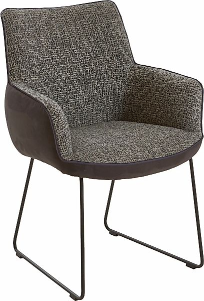 NIEHOFF SITZMÖBEL Esszimmerstuhl () 2er Set, Bezugskombination, Federkern, günstig online kaufen