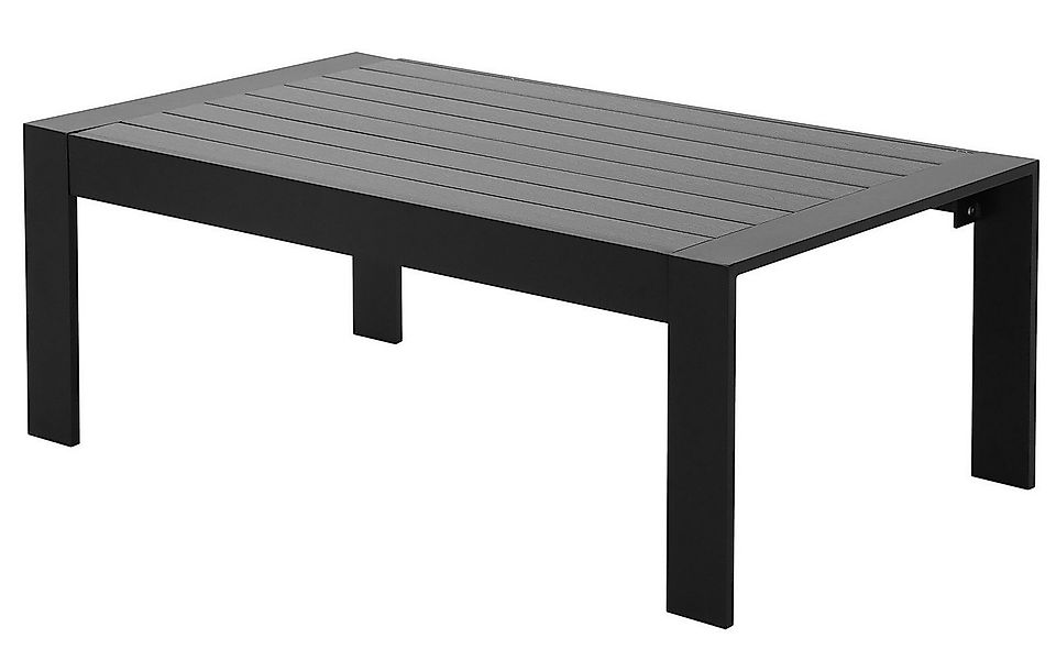MeXo Gartentisch Balkontisch Aluminium 110×62×41cm, Gartentisch wetterfest günstig online kaufen