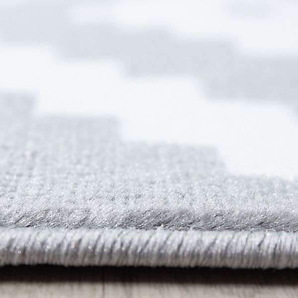 Carpettex Kurzflor-Bettumrandung Geometrisch Design, Höhe 6 günstig online kaufen