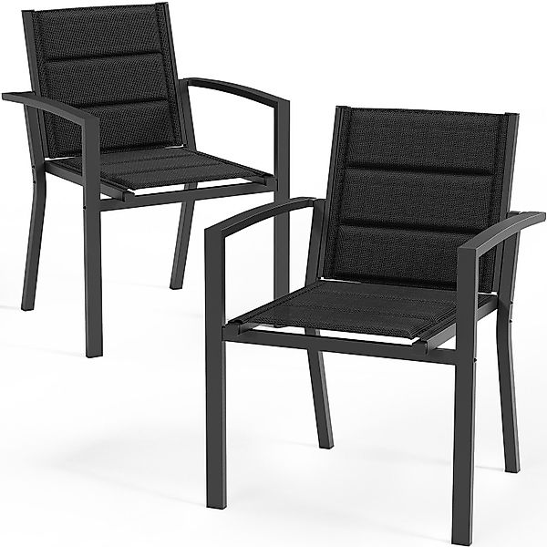 HOMALL Gartenstuhl Gartenstuhle (2er Set) Aluminium günstig online kaufen