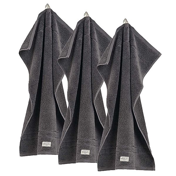 Gant Gästehandtücher Unisex Gästetuch 3er Pack günstig online kaufen