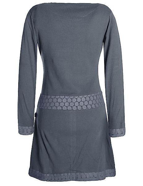 Vishes Tunikakleid Langarm Shirt Kleid Jersey günstig online kaufen