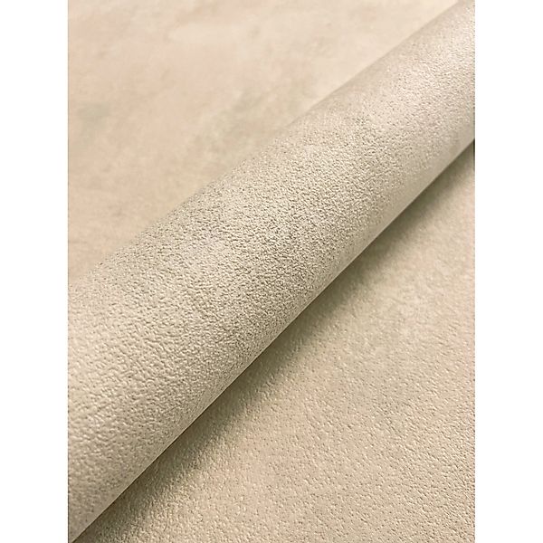 Newroom Vliestapete Sirak Beige Unifarbe Modern FSC® günstig online kaufen