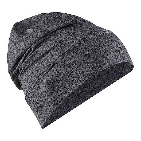 Craft Core Jersey High Mütze One Size Black Melange günstig online kaufen