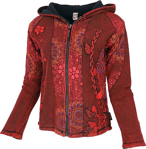 Guru-Shop Langjacke Goa Patchwork Jacke, bestickte günstig online kaufen