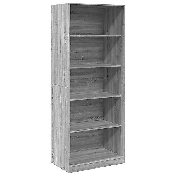 vidaXL Schrankmodule Kleiderschrank Grau Sonoma 80x50x200 cm Holzwerkstoff günstig online kaufen