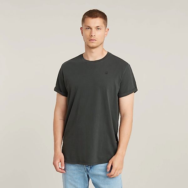 G-STAR "Lash" Rundhals, Logoapplikation günstig online kaufen