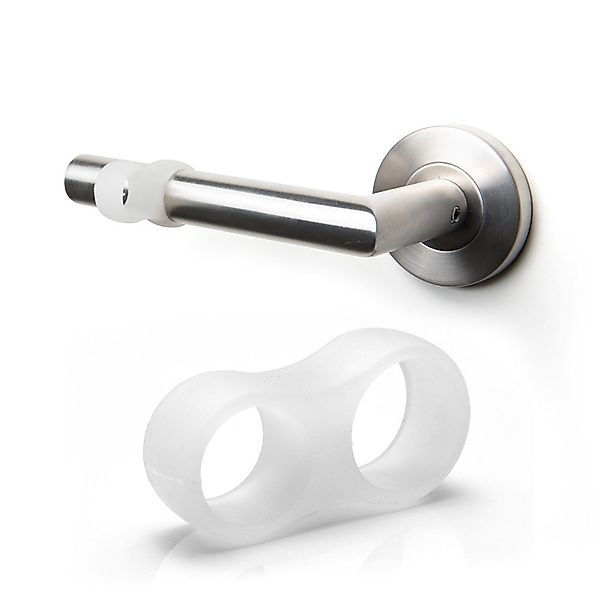 sossai® Wandtürstopper Transparenter Türklinkenpuffer TKP2 (5 günstig online kaufen